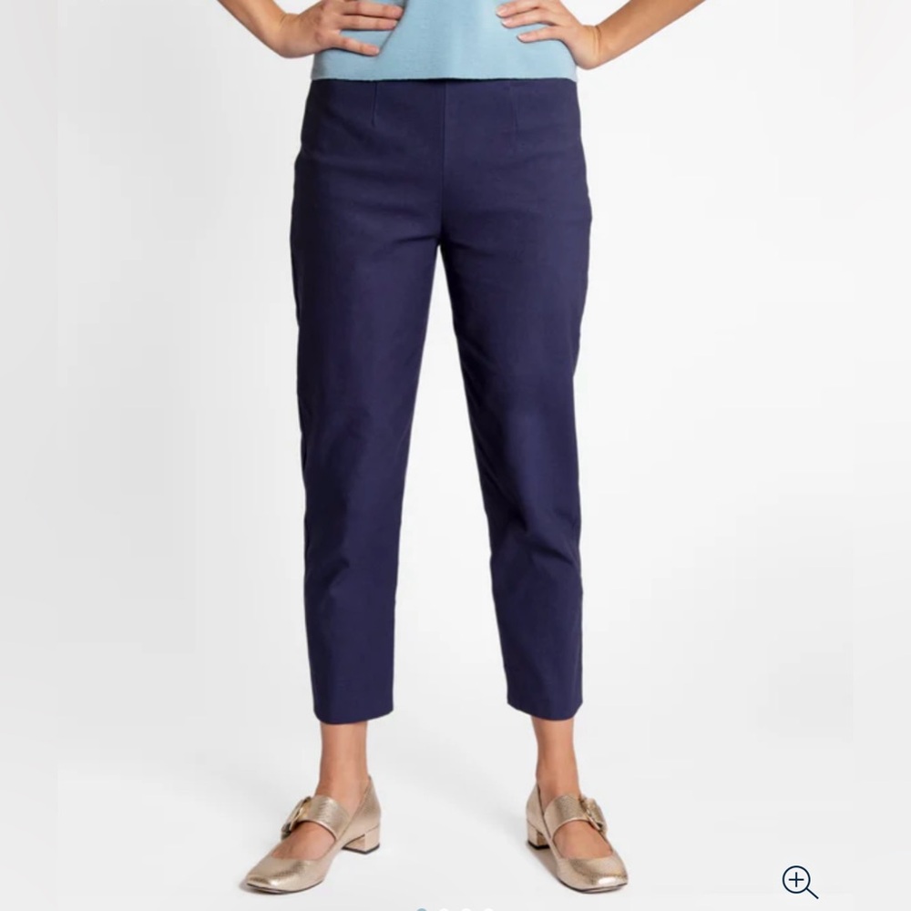 Frances Valentine Navy Petrie Pants Size 0 NWT